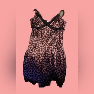 garage mini floral dress